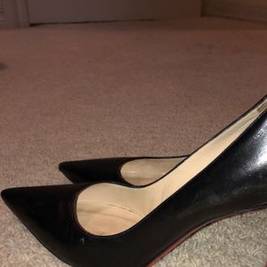 Christian Louboutin black heels